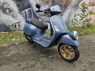 2025  Vespa GTV Officina 8 300 (Blue) New Motorbike Thumbnail