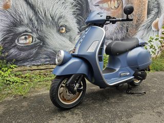 2025  Vespa GTV Officina 8 300 (Blue) New Motorbike Thumbnail