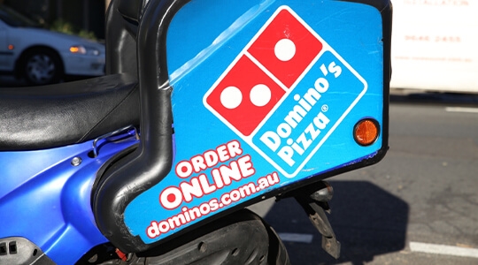 Pizza Scooter Service